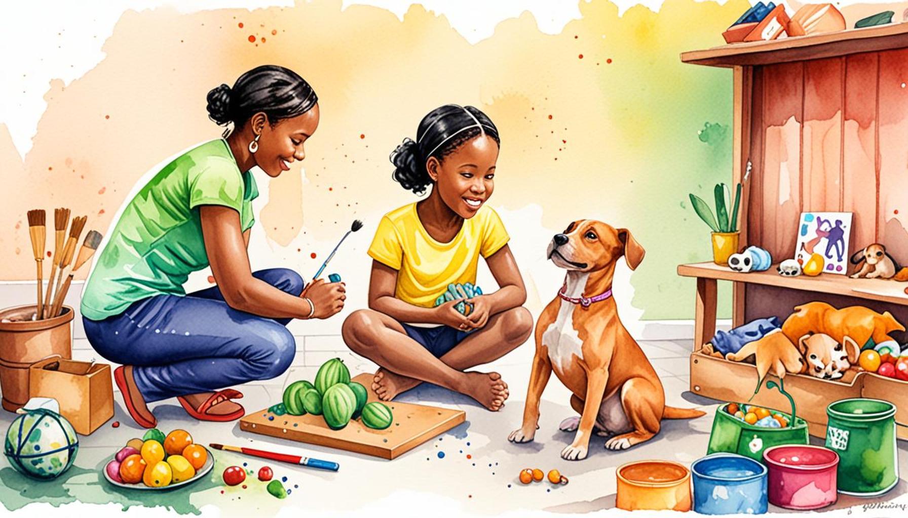 Benefits of Pet Adoption for Children and Families in Nigeria